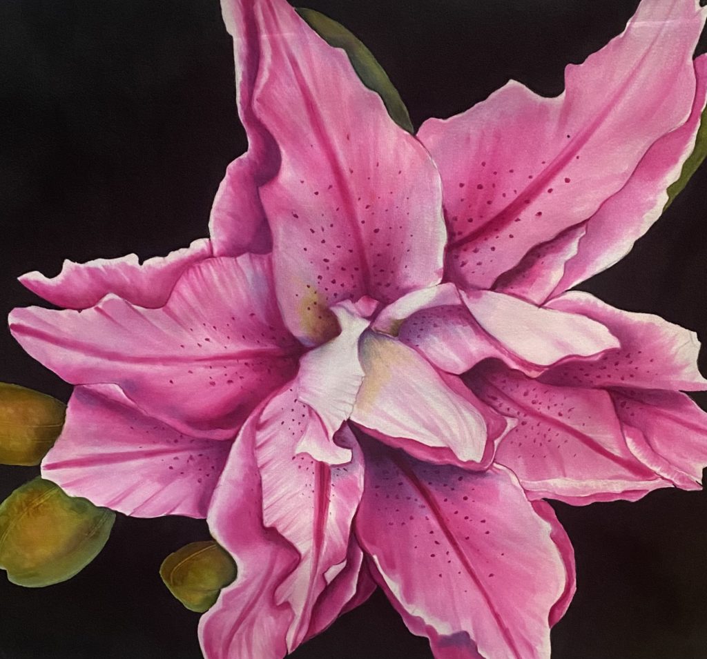 Lilly hand painted By Zen