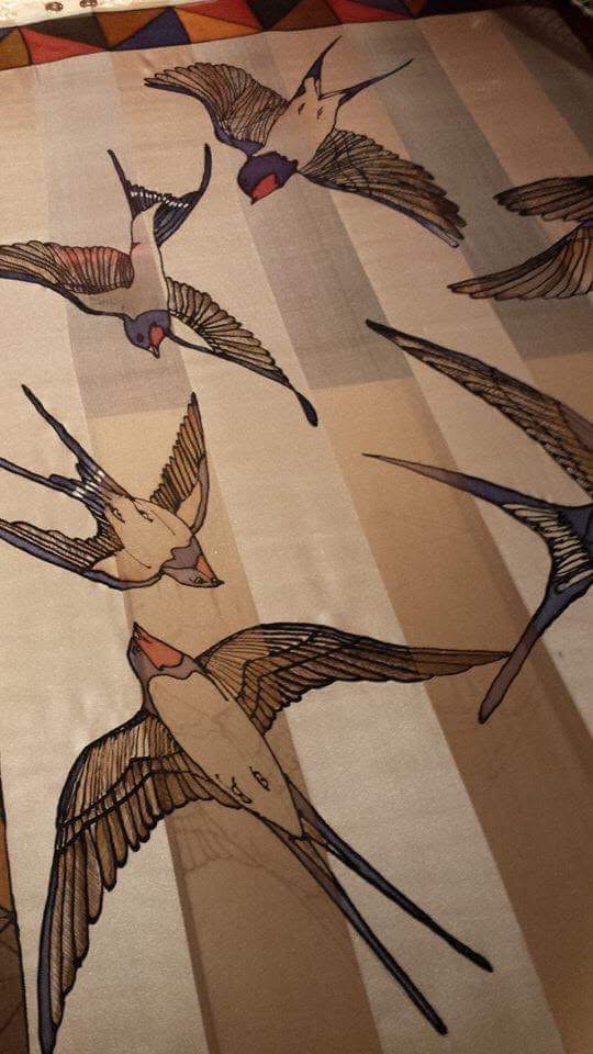 swallows in Flight
