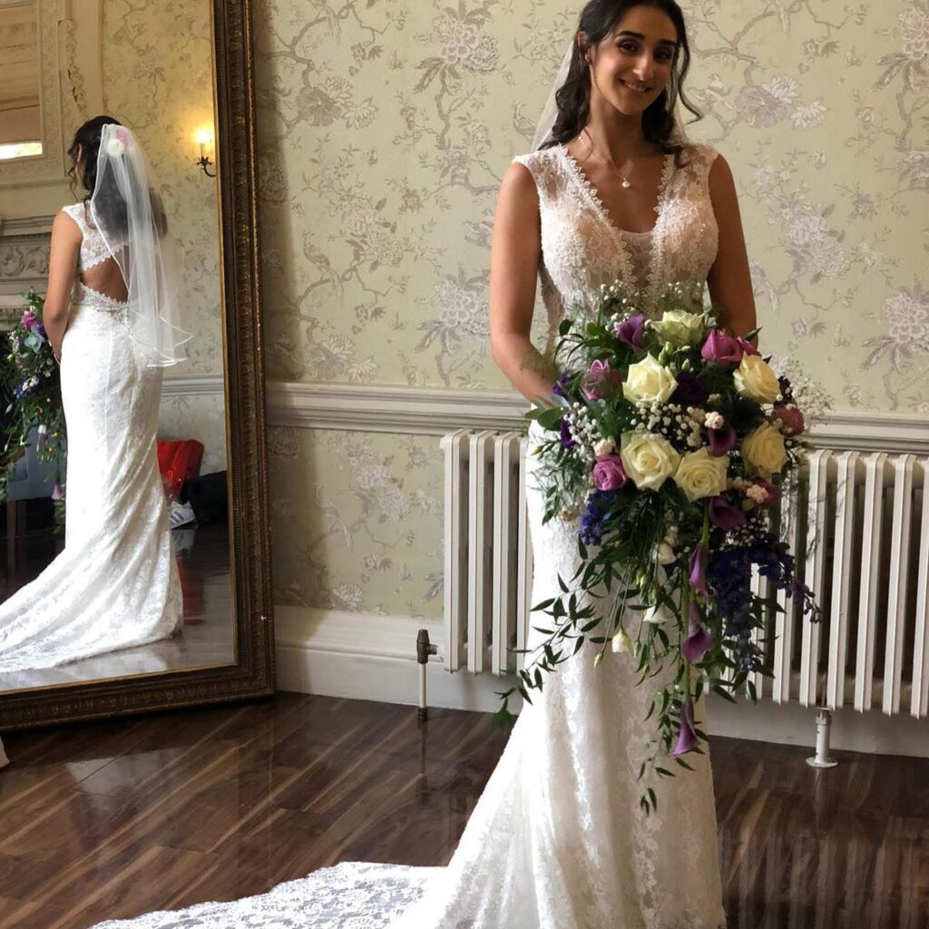 wedding dress too small alteration before reconstruction