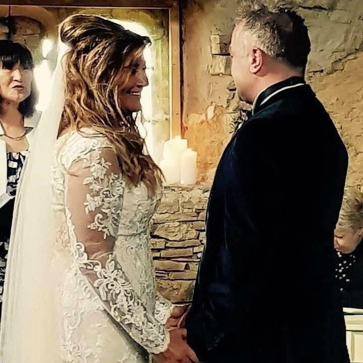 bridal alterations journal lace wedding dress transformation sleeves and back redone completely 