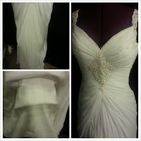 ball gown under bustle detail 