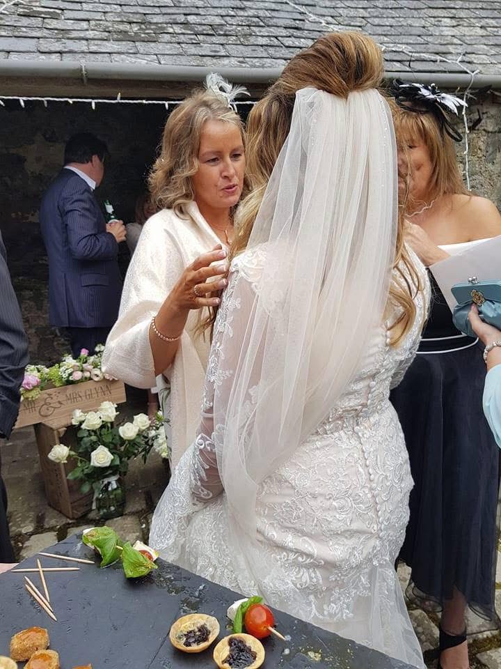 bridal dress keyhole back reconstruction Crystal Palace Bride to Sutton Surrey