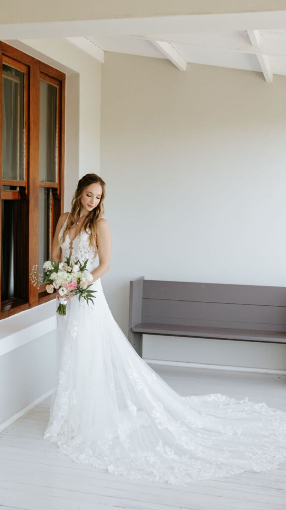 Luxury bridal alterations for an outlet wedding dress in Sutton Surrey