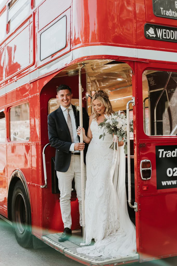 Sample sale bridal gown altered for a perfect couture fit