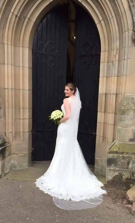 Expert Bridal Alterations on a wedding dress in Wimbledon