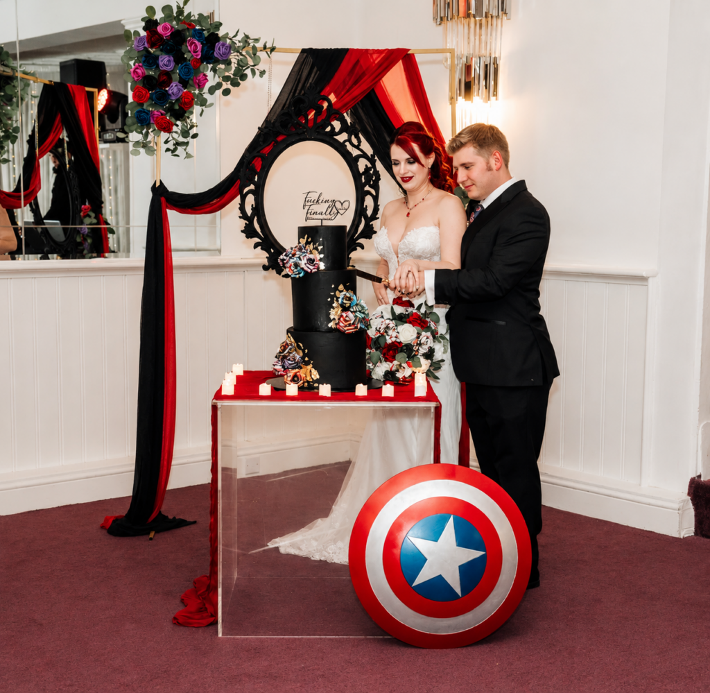 Specialist WED2B bridal alterations in Carshalton for alternative, gothic and non-traditional weddings. Couture contouring, structural reshaping and bespoke bridal fitting in Surrey & South London
