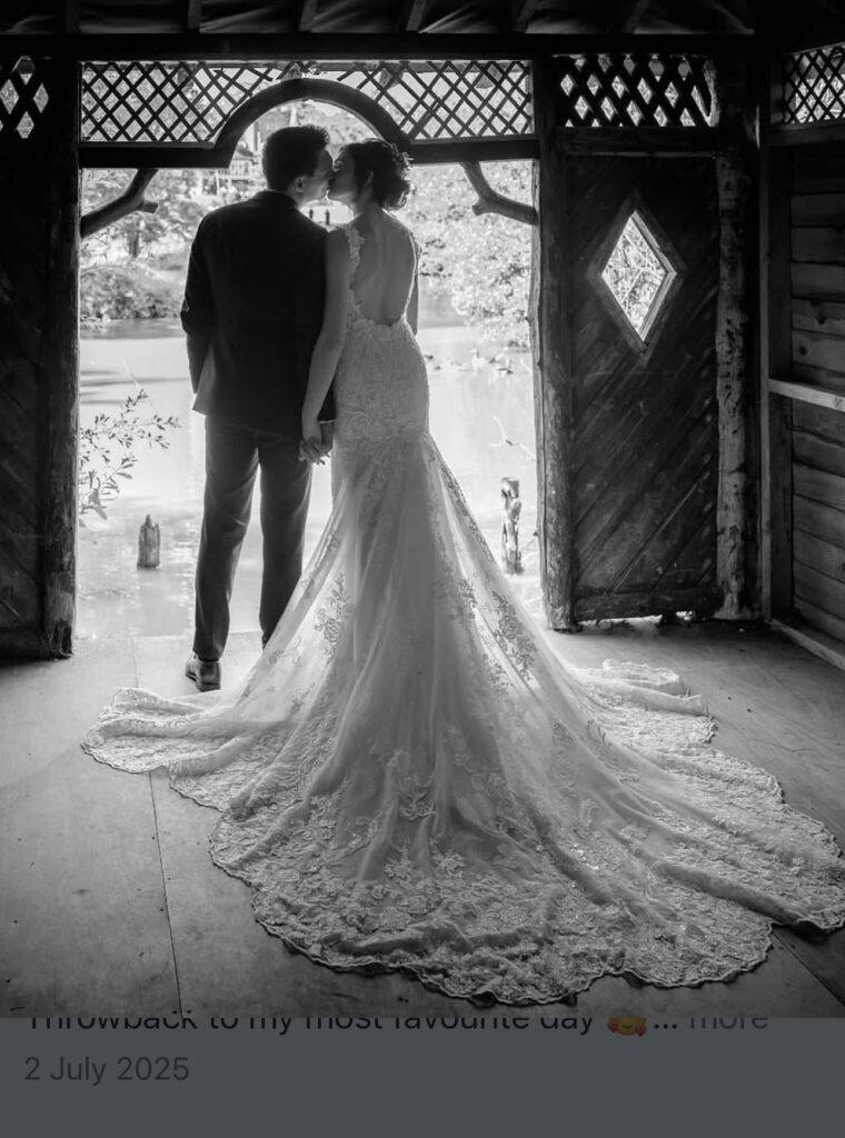 Bride on the wedding day