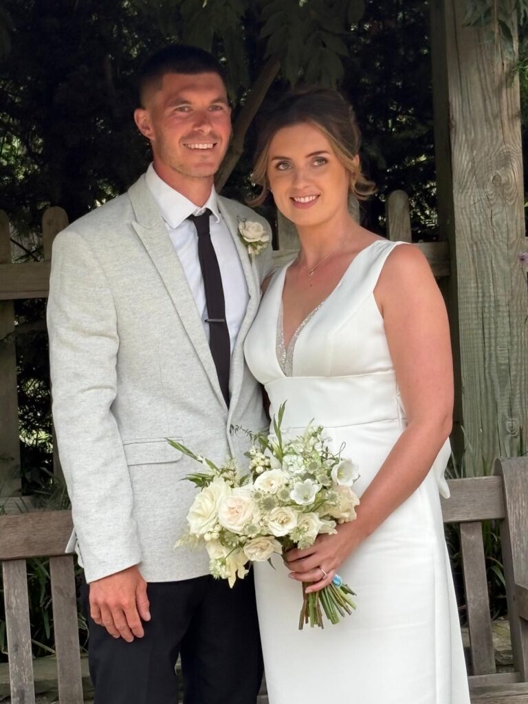 reception coast dress neckline insert