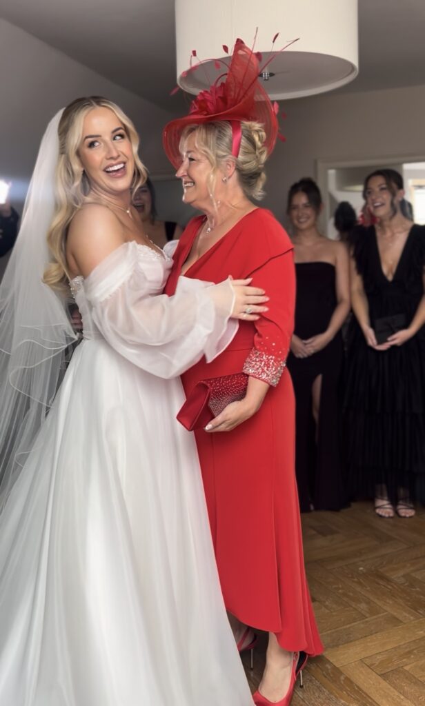 Mother of the Bride outfit alterations alongside bridal alterations in London