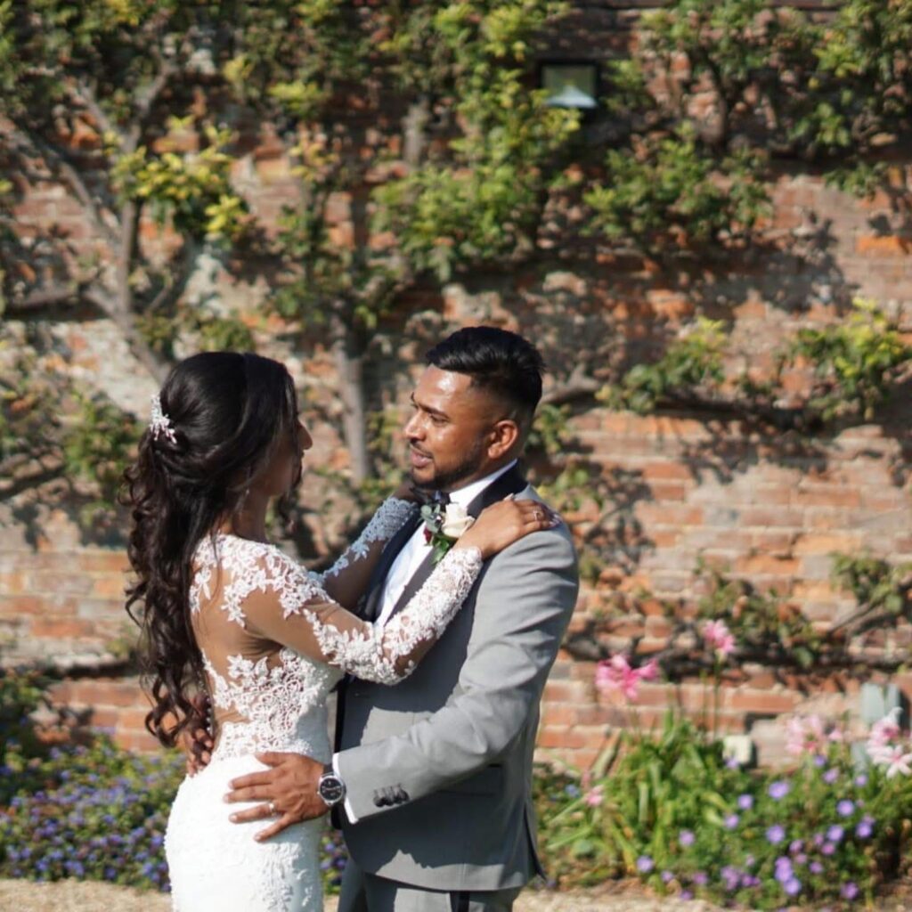 Finished bridal dress bridal alterations Camberley wedding day