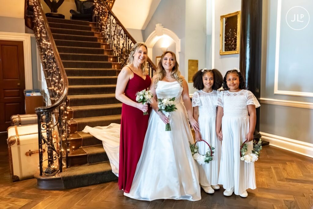 Couture bridal alterations Fulham Bride wedding day