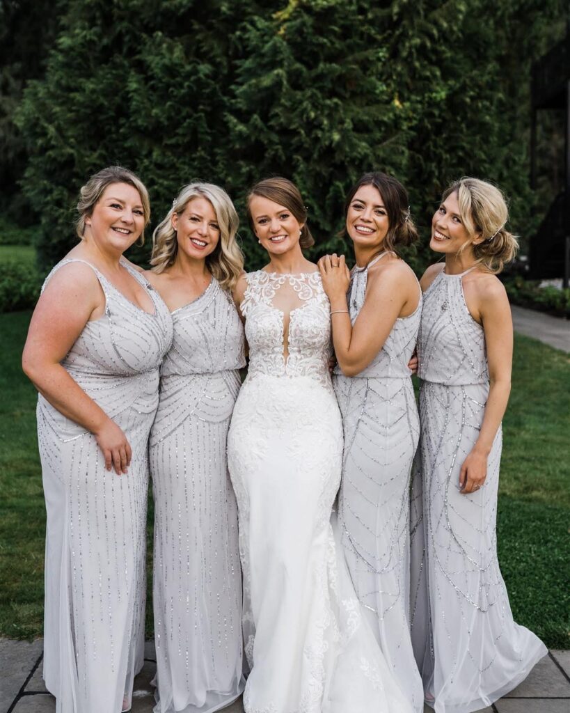 Bridesmaid dress alterations London embellished occasionwear tailoring