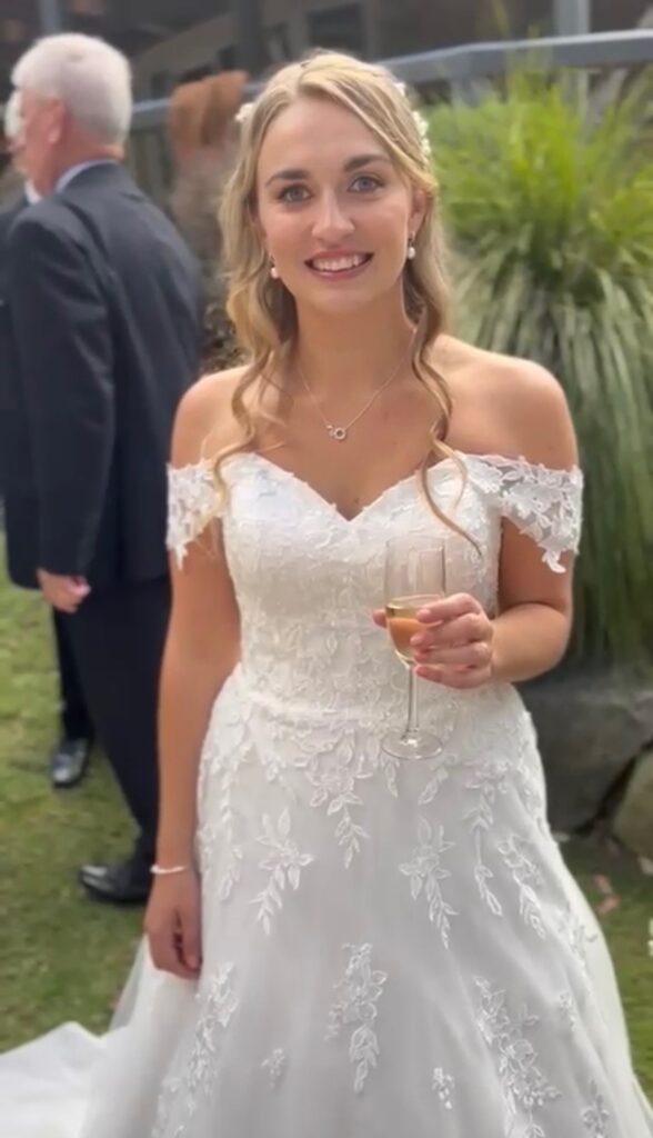 essense dress looking stunning 