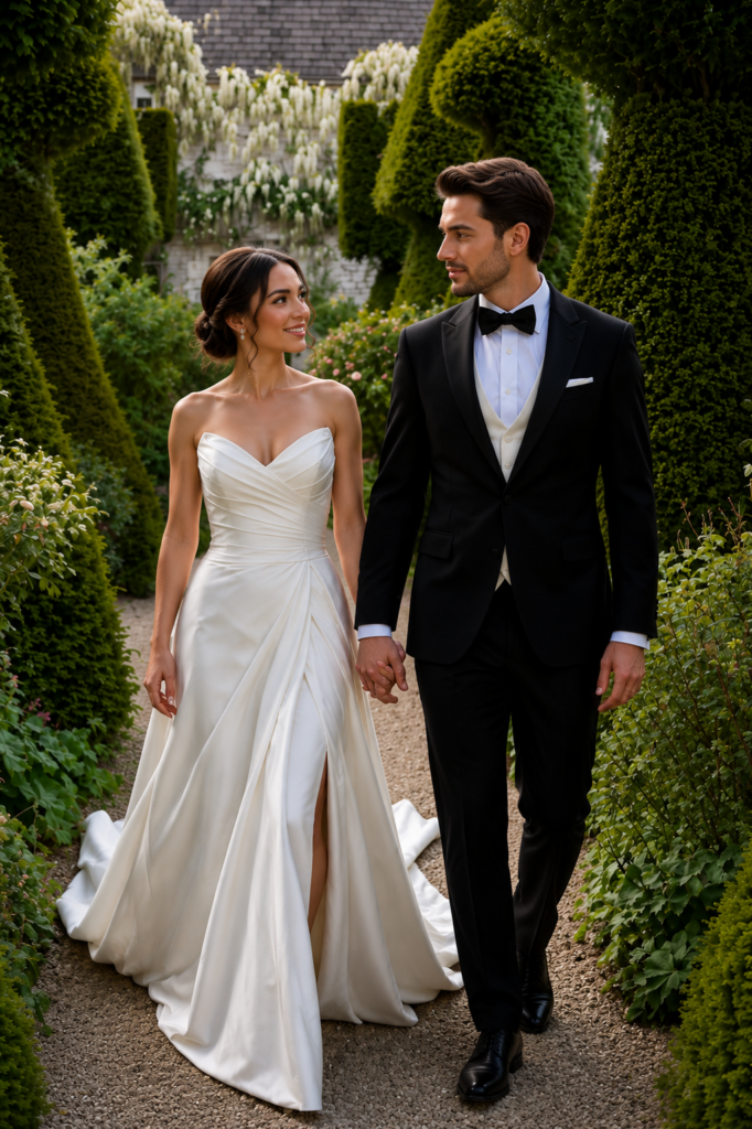 Morilee wedding dress alterations with precision bodice fitting and couture bridal tailoring