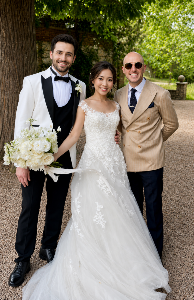 Couture Pronovias bridal alterations preserving the silhouette of a multi-layer designer wedding dress