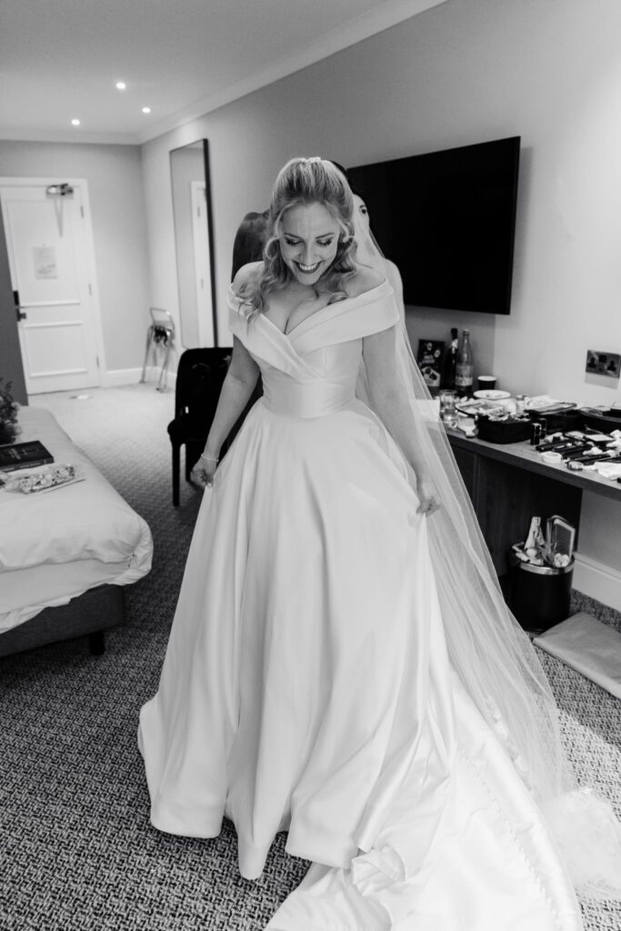Couture bridal Alterations Stella York wedding dress