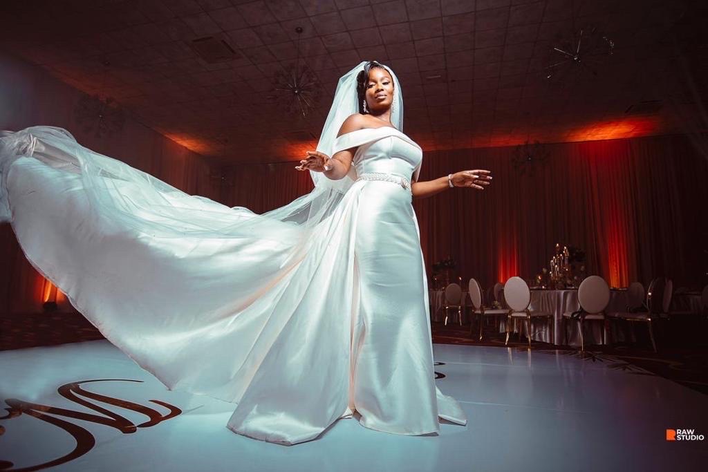 Wedding dress and bridal party alterations for a Norbury wedding