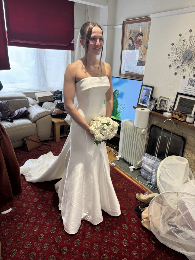 front view of bridal alterations horsham bridal party