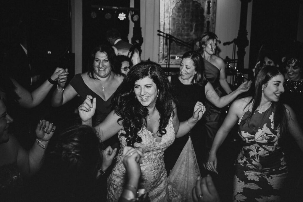 Dance partying through the night 