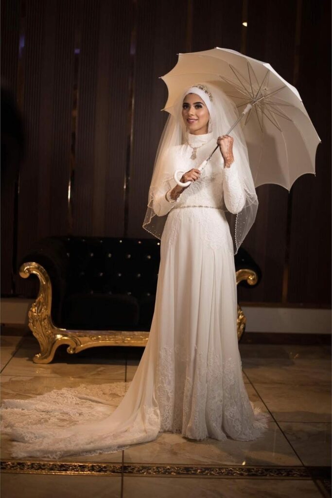 Bridal alterations Sussex – couture wedding dress fitting for a beautiful bride
