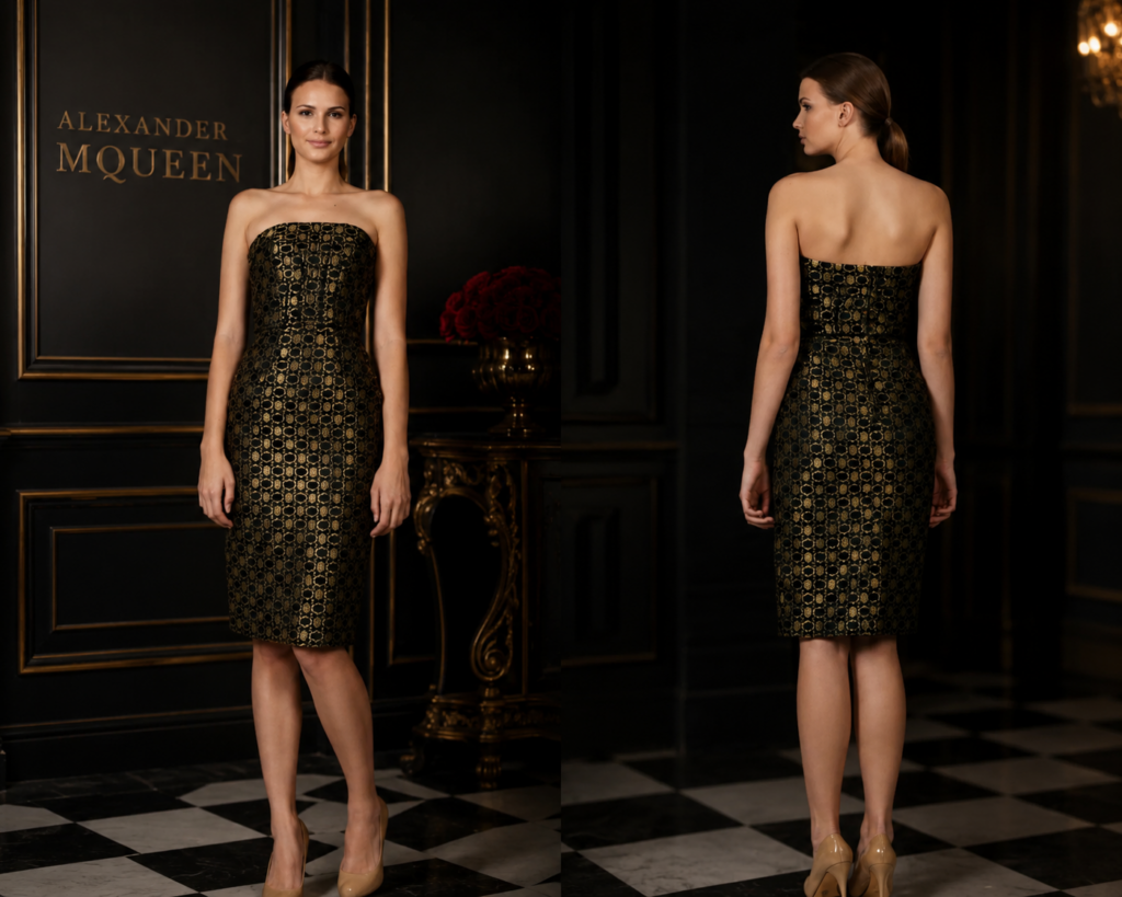 Luxury Alexander McQueen Alterations done for a client effortlessly & seamlessly keeping the integrity of the original garment