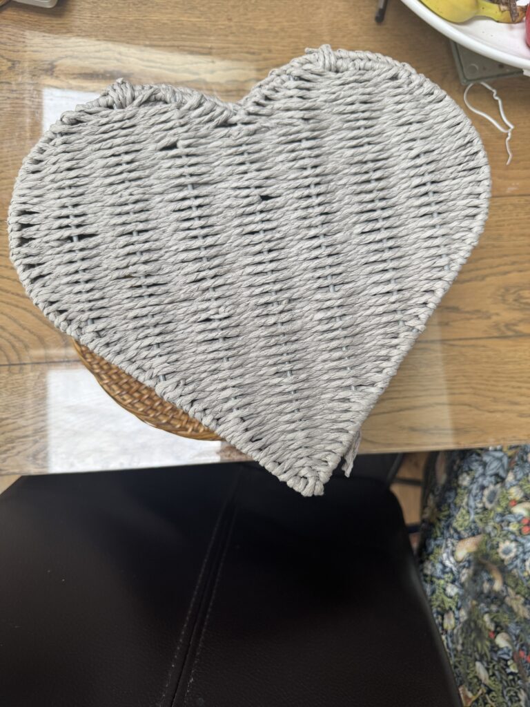 heart shaped box with seashells perfume