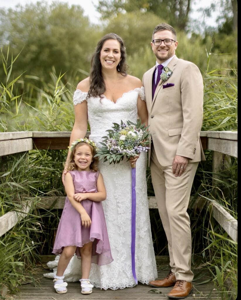 family of Morden bride