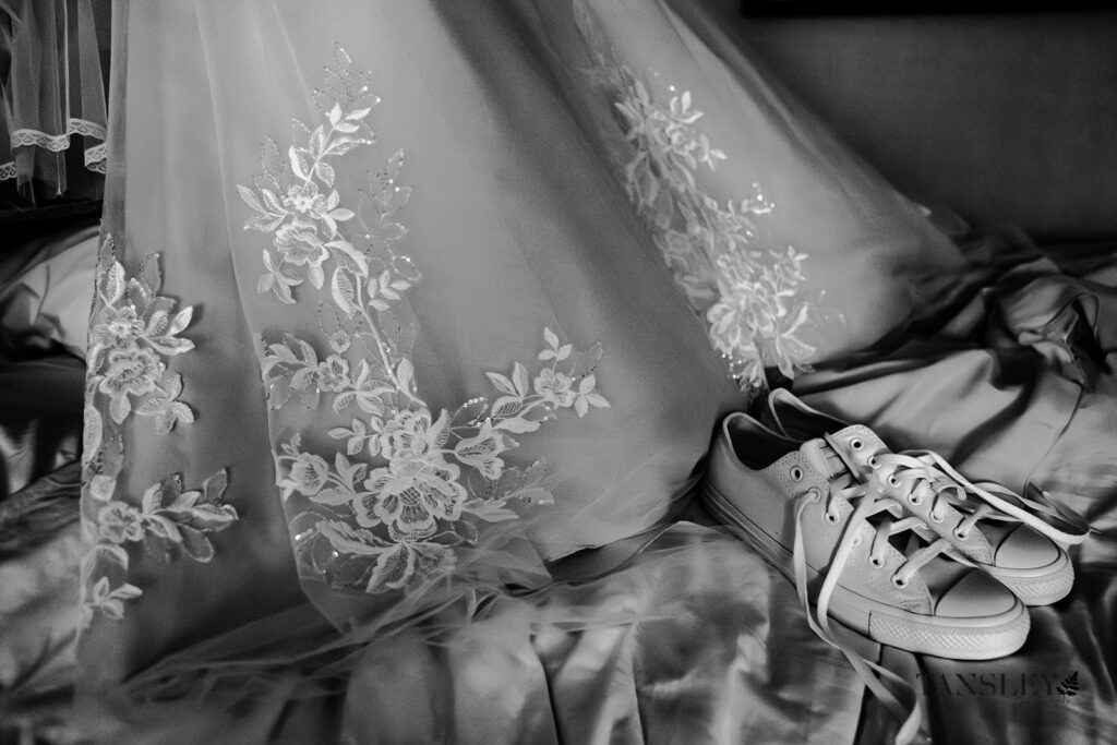 WED2B Marianna wedding dress alterations for a bride from Chigwell Essex perfect bodice fitting.