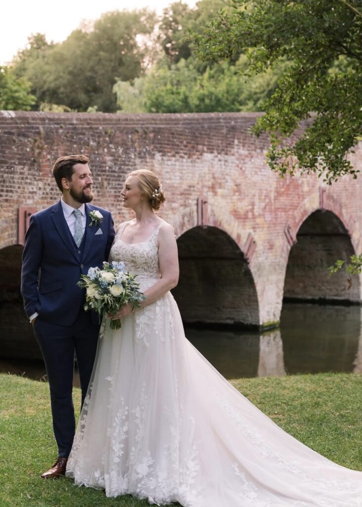 Bridal Alterations Worcester Park on an Allure Bridal wedding dress done to perfection.