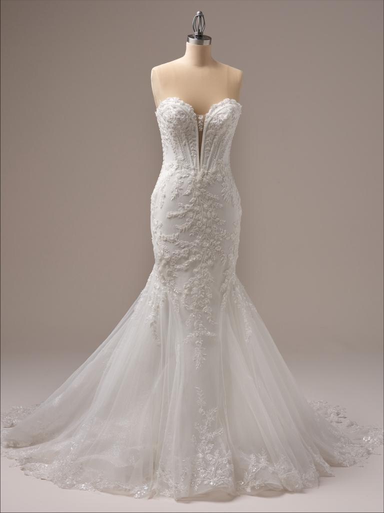 stock Maggie Sottero Benjie Royale wedding dress
