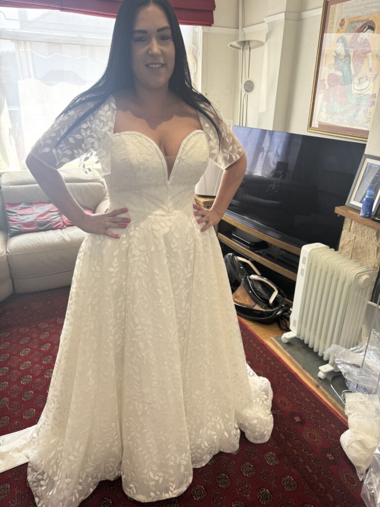 Wedding Dress Alterations Leatherhead perfect fit.