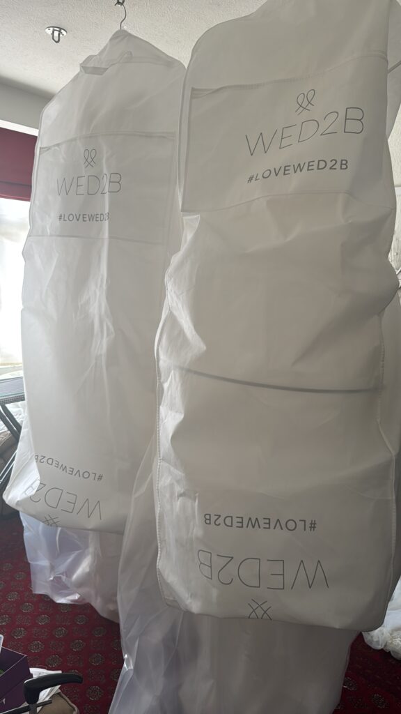 Steam pressed and packed ready to collect.