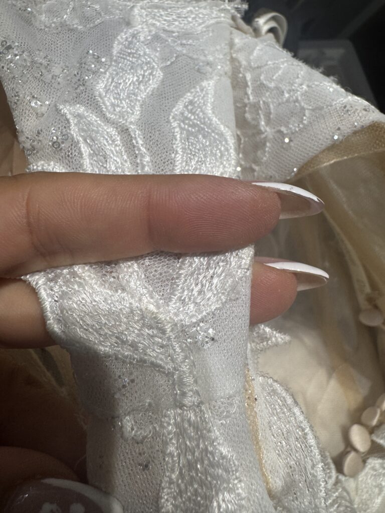 straps shortened to adjust fit.