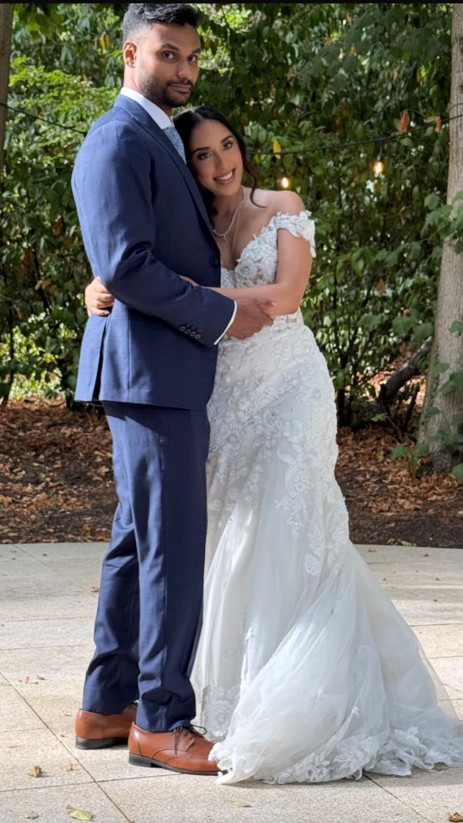 Bridal alterations New Malden – Stella York wedding dress fitted from size 12 to size 8