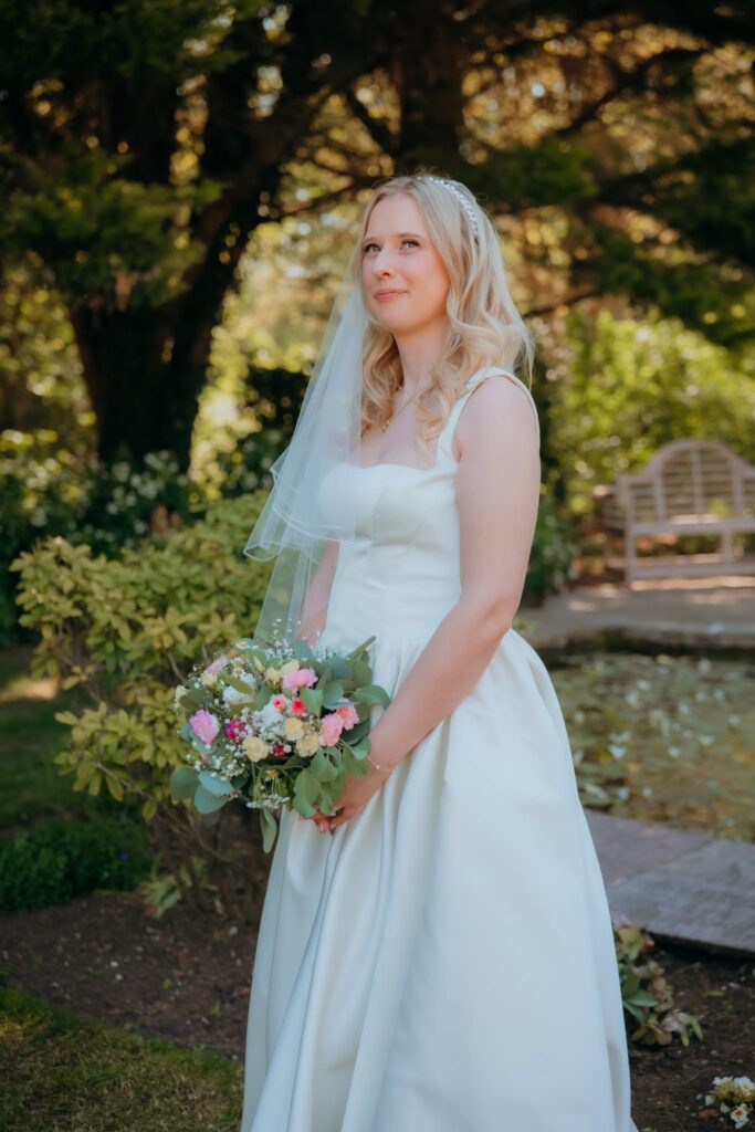 House of CB Liliana wedding dress after specialist couture bridal alterations