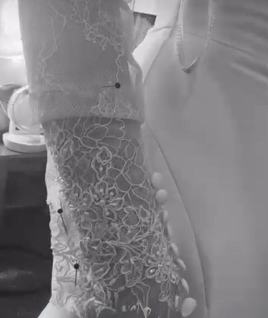 first fittimg of sleeves