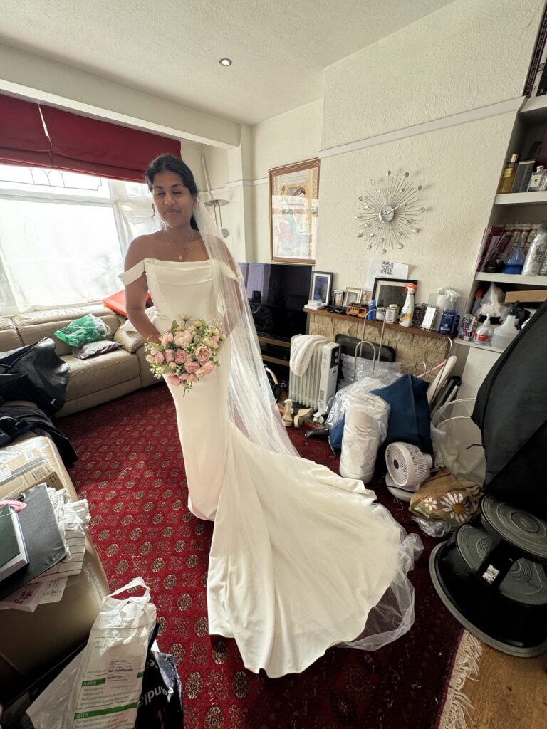 Justin Alexander Wedding Dress Alterations London final fitting