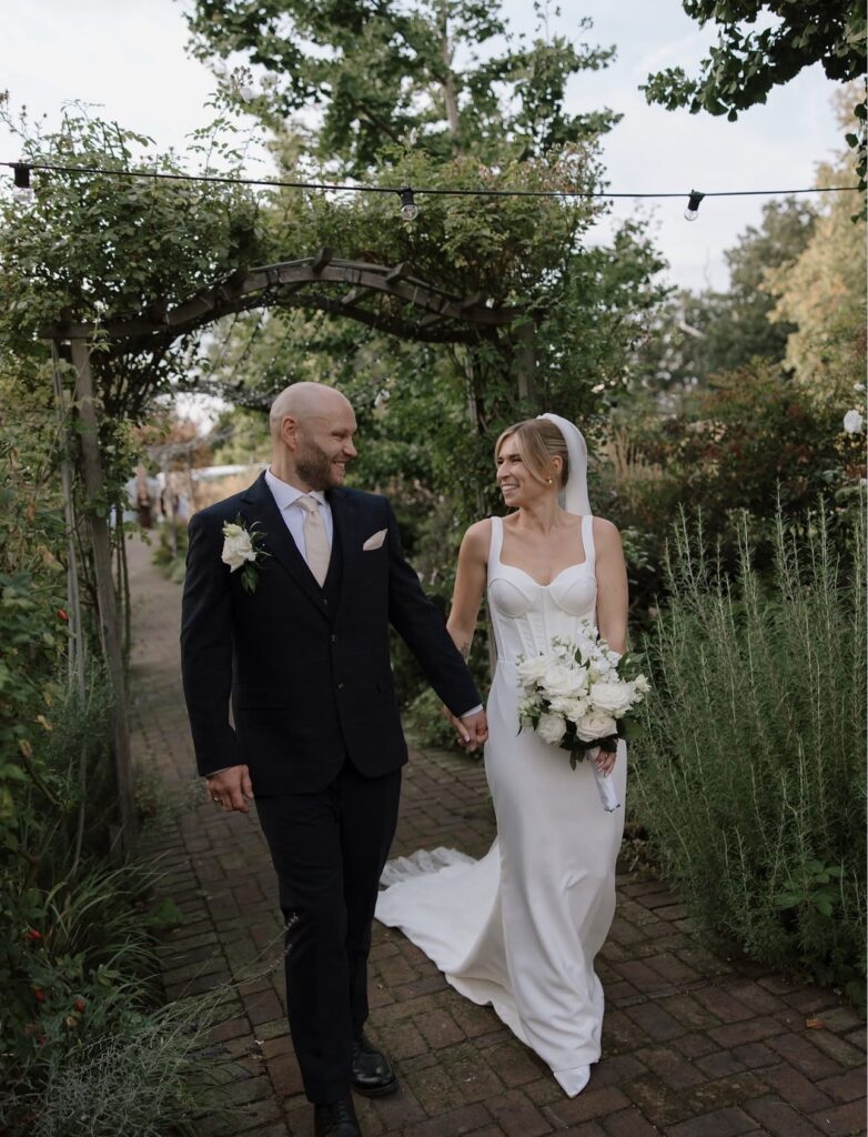 Allure Bridal Alterations for a Wallington bride Reduced size 14 to an 8-6 size to fit bride like a glove on her wedding day.