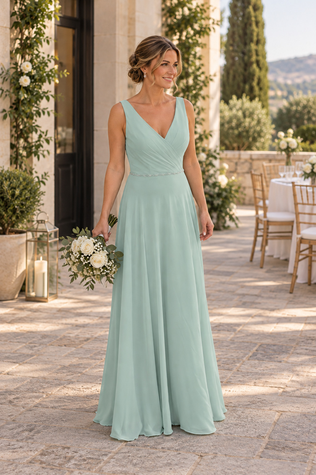 Bridesmaid Dress Alterations Warlingham – Complete Back Redesign for a Scotland Wedding